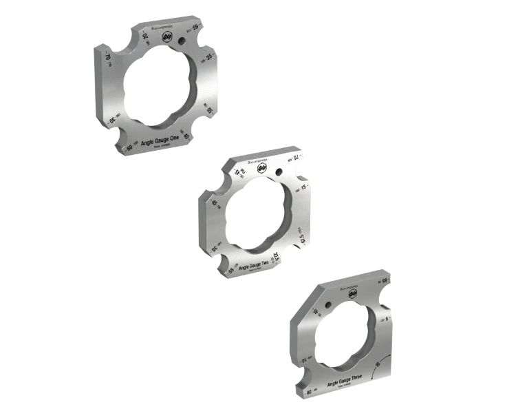 Angle Gauge 3 Pack with # 1, 2 &amp; 3